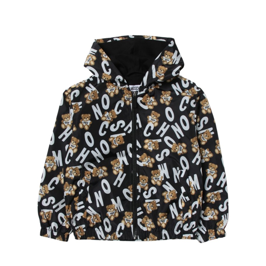 Moschino Moschino Kids&Teen All-Over Letters Bear Jackets Jackets