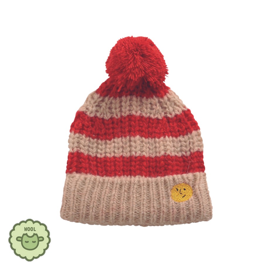 Bobo Choses Bobo Choses Stripped Knitted Beanie Hats