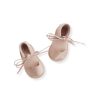 ili + charlie Ili + Charlie Boho Fringe Leather Sandals Light Pink* Final Sale Shoes