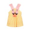 WAUW CAPOW by BANGBANG Wauw Capow By Bangbang Palma Yellow Swans Dungaree Dress Dungaree