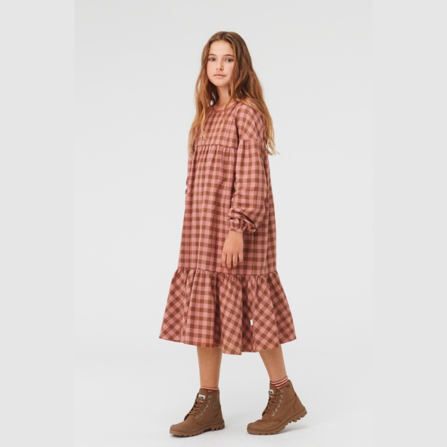 Molo Kids Molo Kids Cecily Autumn Check Dress Dresses