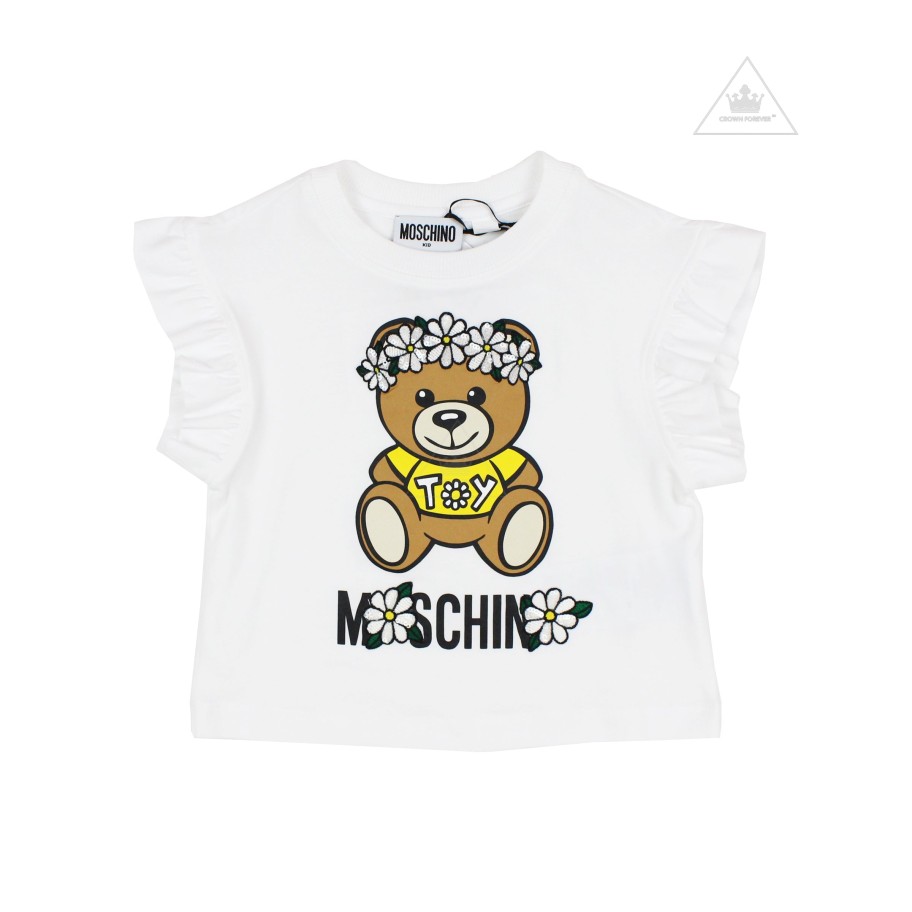 Moschino Moschino Kids Girl Flower Bear T Shirt And Shorts Set Sets