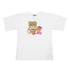 Moschino Moschino Kids Girl Pink Belt Maxi T-Shirt Shirt