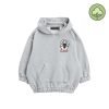 Mini Rodini Mini Rodini Octopus Kids Hoodie Grey Melange Hoodies