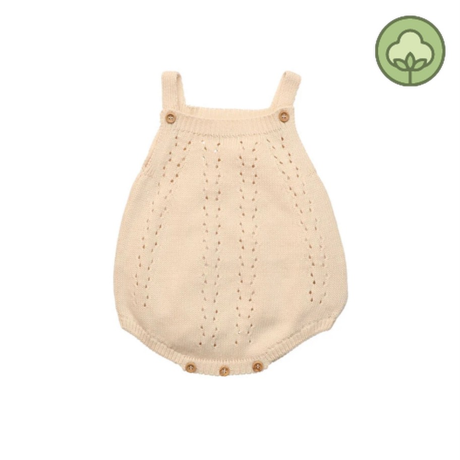 The New Society The New Society Alice Baby Knit Romper Romper