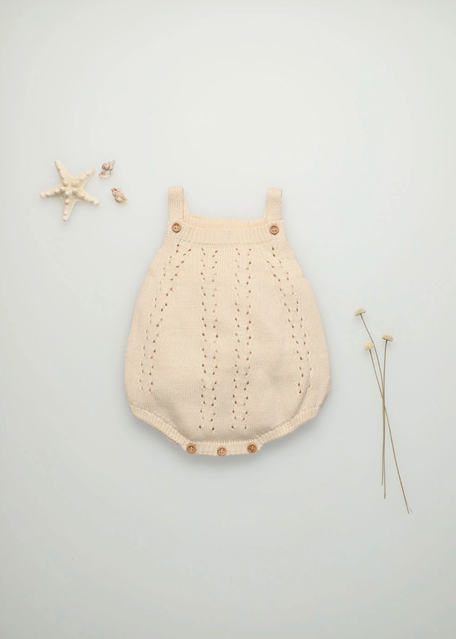 The New Society The New Society Alice Baby Knit Romper Romper