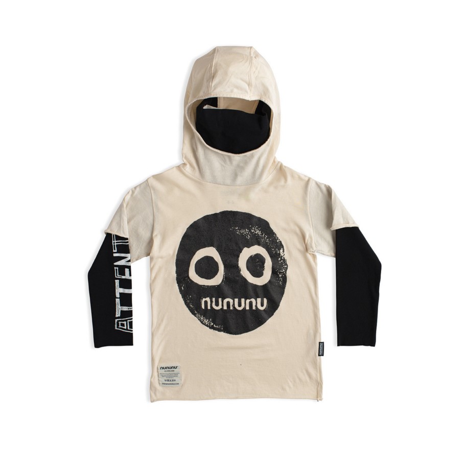 Nununu World Nununu World Smile Ninja Shirt Natural Shirts