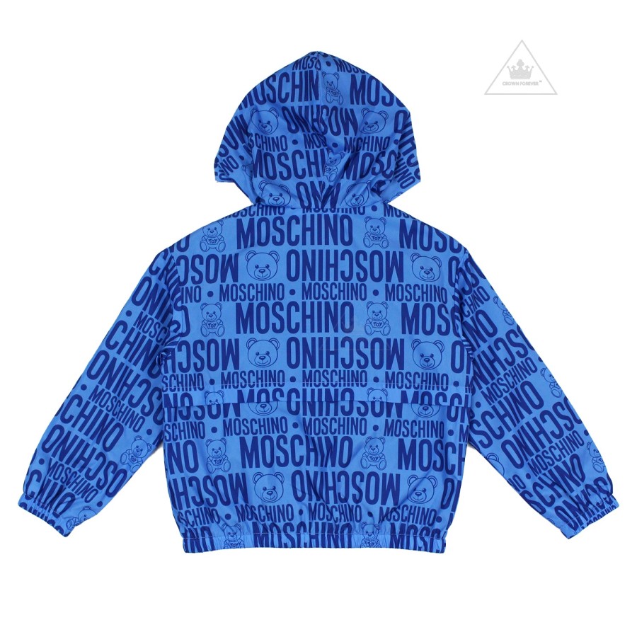 Moschino Moschino Kids Teddy Bear All Over Print Jacket Jackets