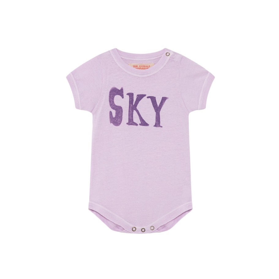 The Animals Observatory The Animals Observatory Lilac Sky Chimpanzee Baby Body Onesies