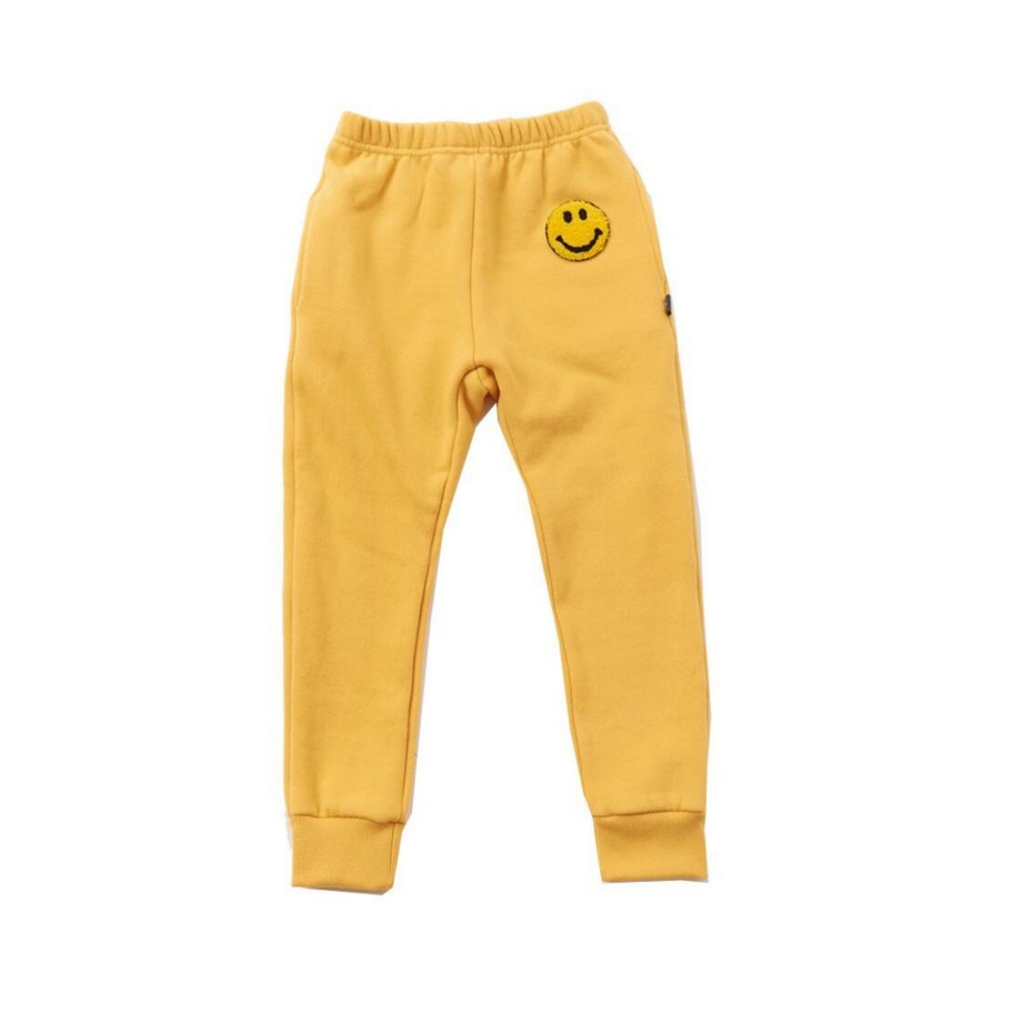 Petite Hailey Petite Hailey Smile Sweatpants Yellow Pants