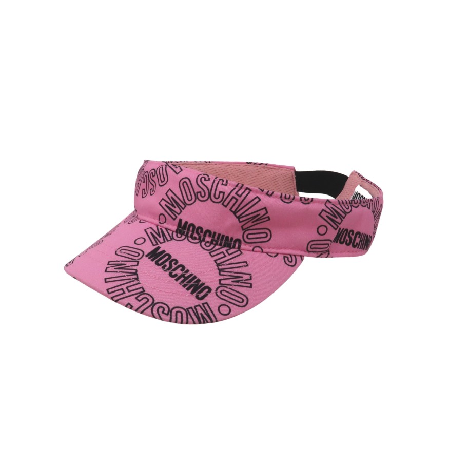 Moschino Moschino Kid All-Over Logo Print Sun Visor Hats