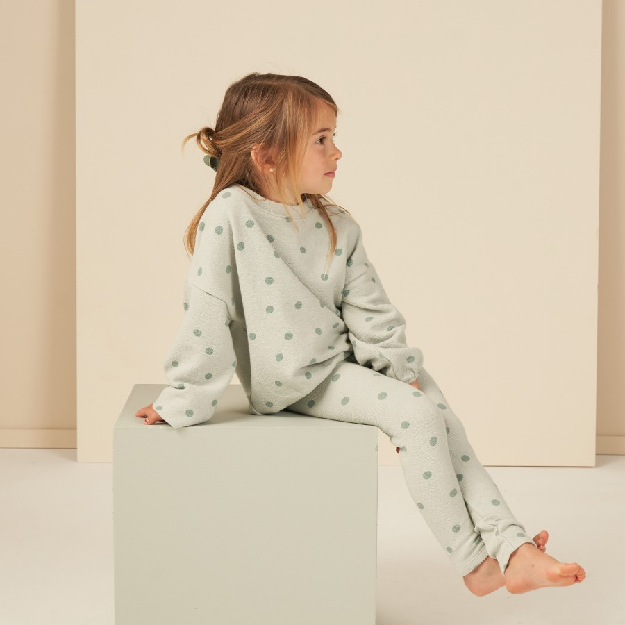 Rylee And Cru Rylee + Cru Spongey Knit Set || Polka Dot Sets