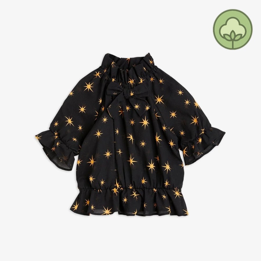 Mini Rodini Mini Rodini Stars Woven Blouse Blouses