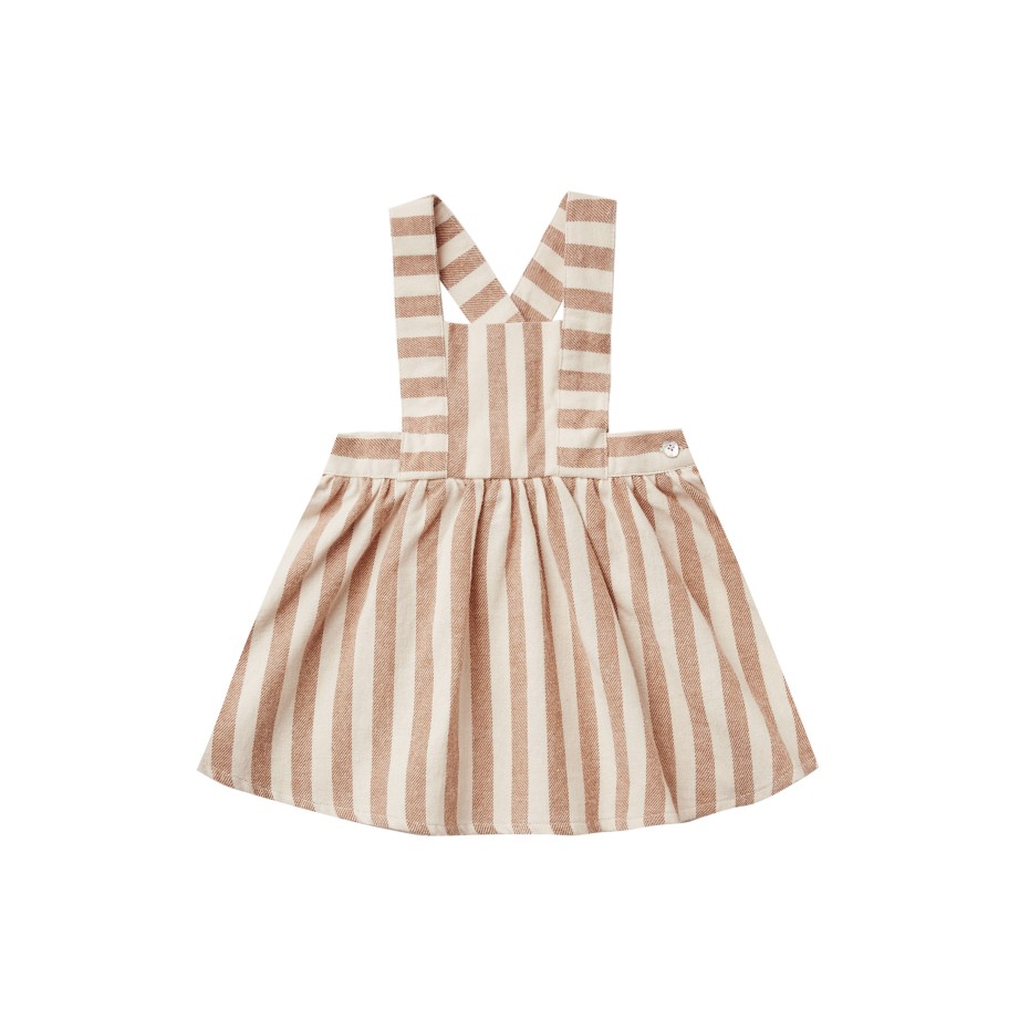 Rylee And Cru Rylee And Cru Pinafore Dress Retro Stripe Dresses