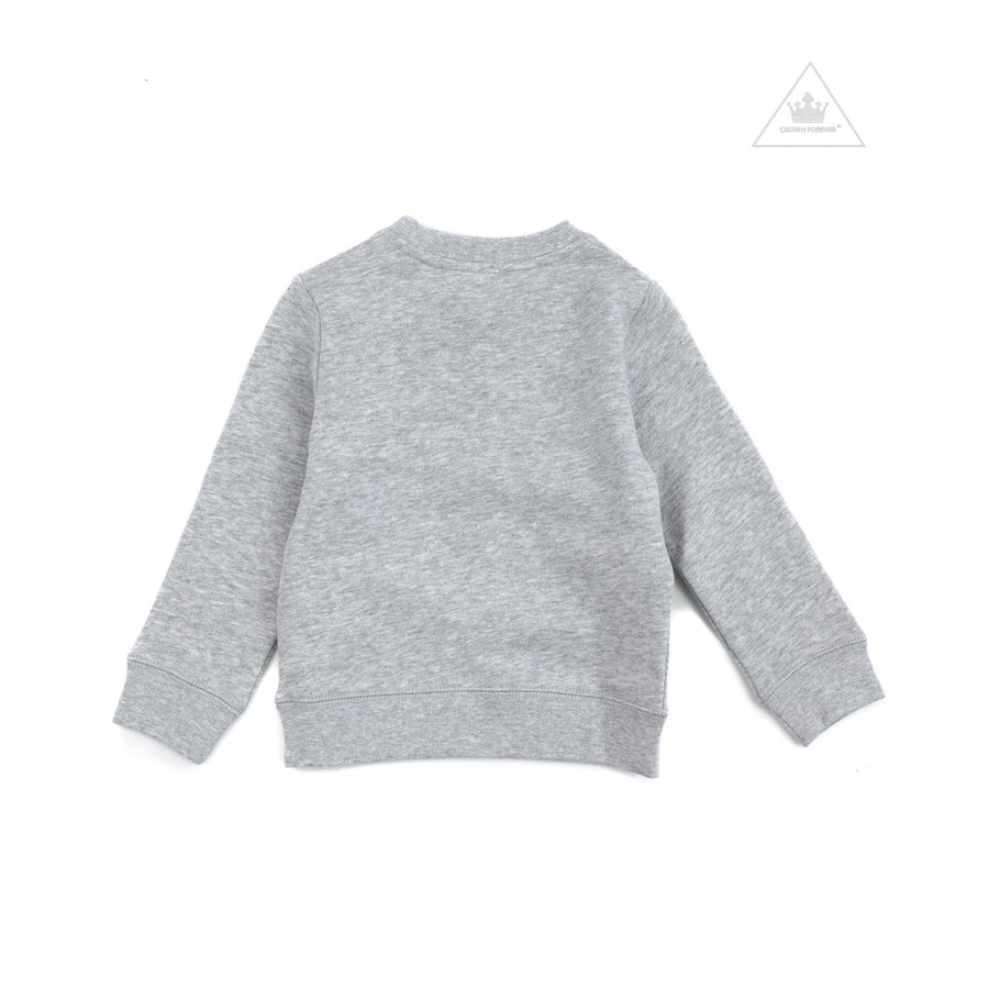 Stella McCarney Kids Stella Mccartney Kids Boy Big Space Shuttle Sweatshirt Grey Sweatshirts