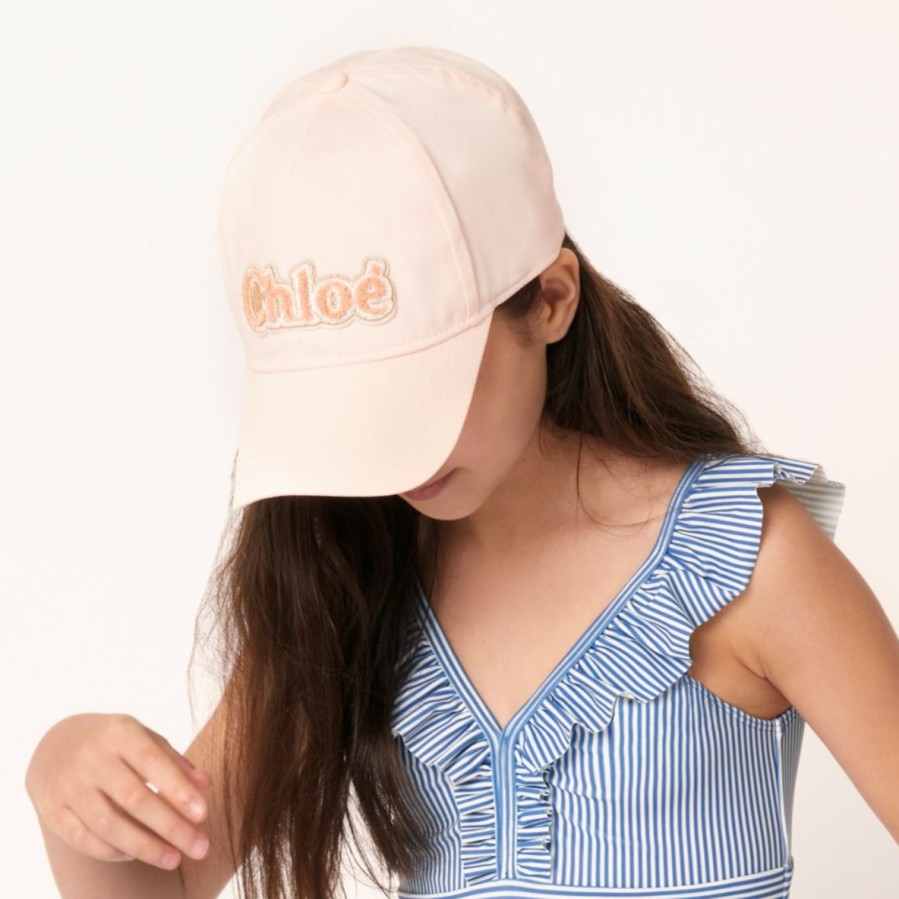 Chloé Kids Chloe Kids Cap Pink Hats