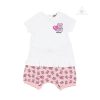 Moschino Moschino Baby Girl Teddy Bear Heart T Shirt And Shorts Set Sets