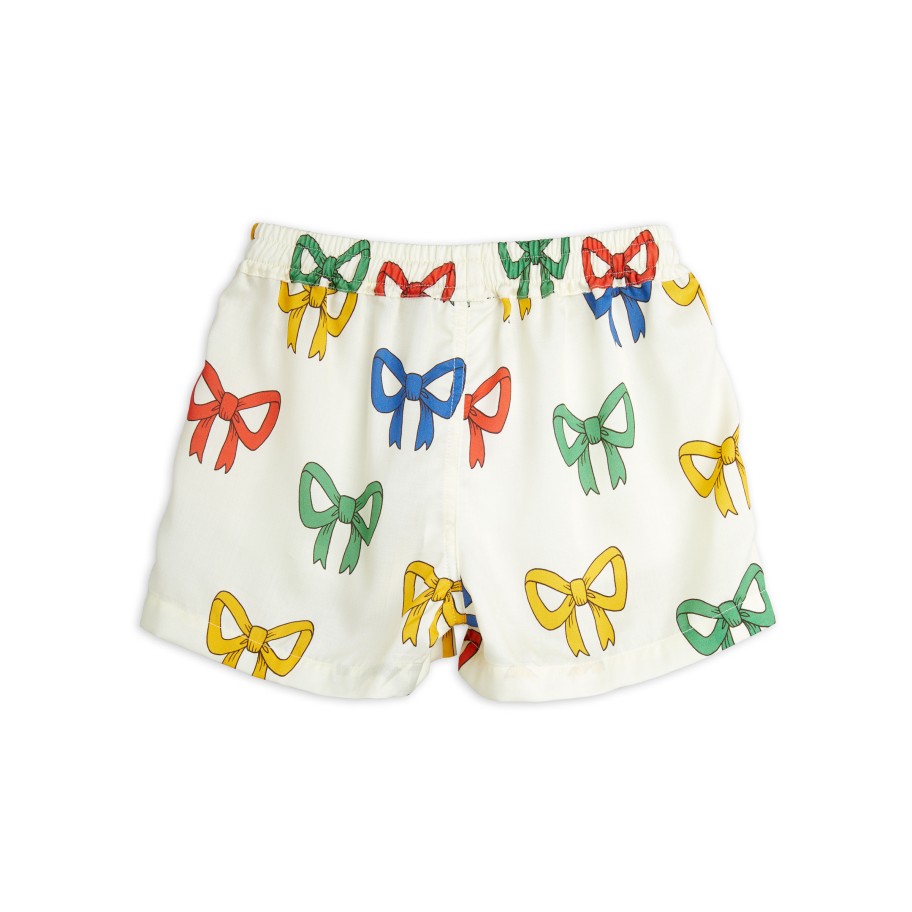 Mini Rodini Mini Rodini Bow Aop Woven Shirt Shorts