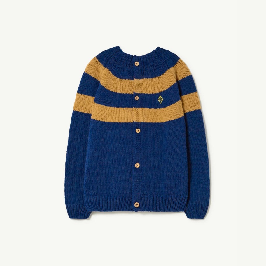 The Animals Observatory The Animals Observatory Navy Toucan Cardigan Cardigans