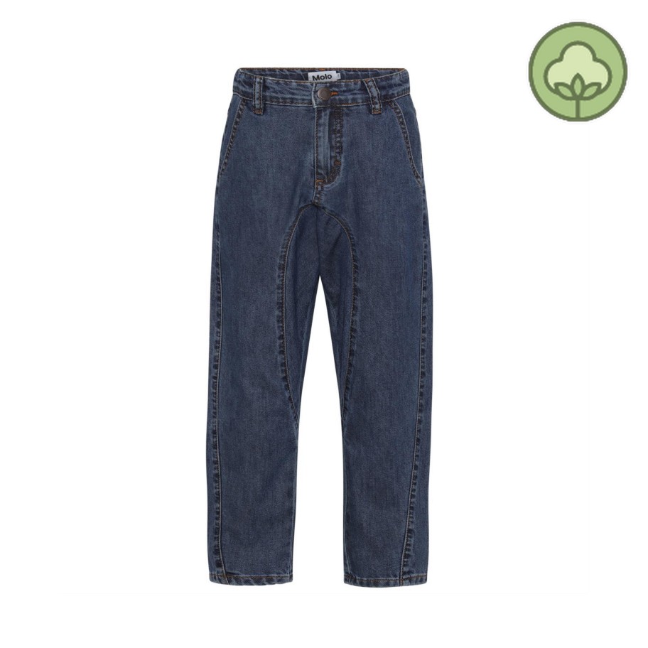 Molo Kids Molo Kids Anouk Washed Indigo Denim Jeans Pants