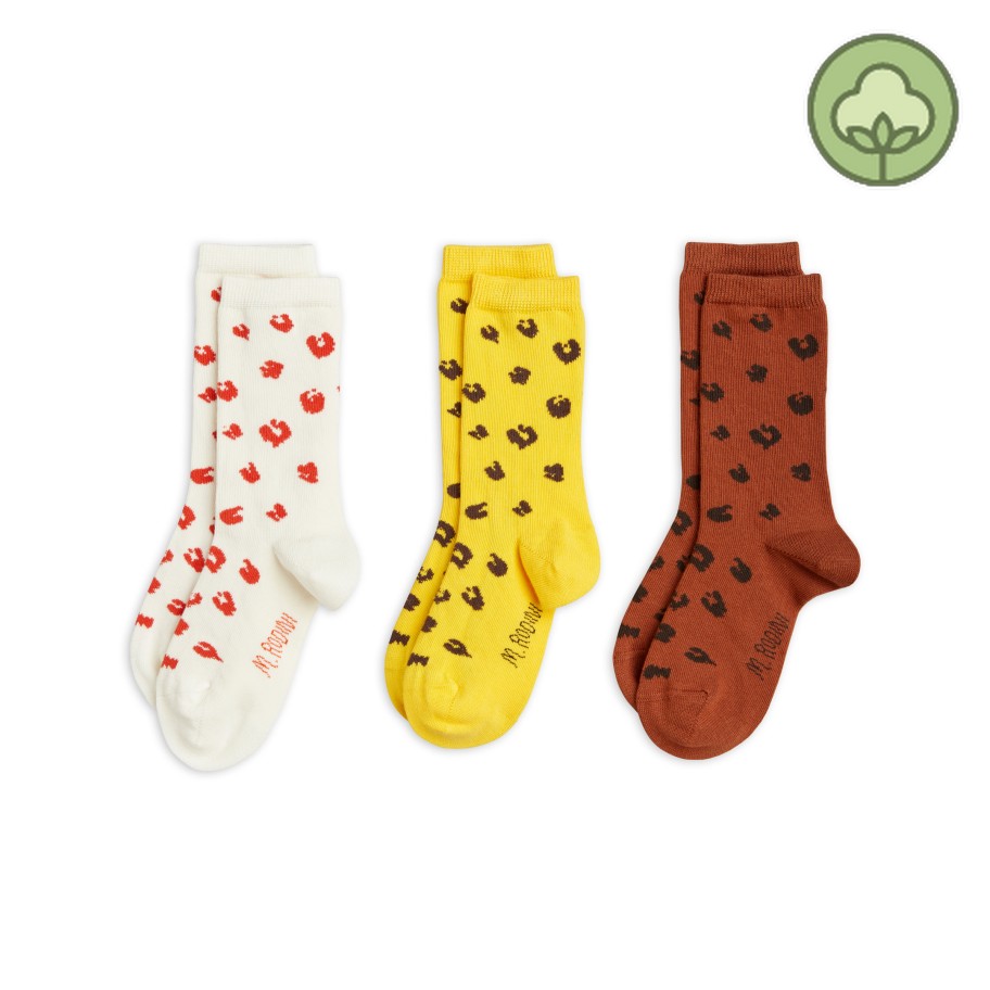 Mini Rodini Mini Rodini Spots 3-Pack Socks