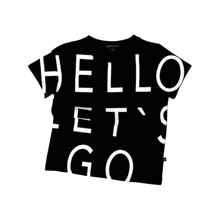 Bulb London Bulb London 'Hello Let'S Go' T Shirt Shirts