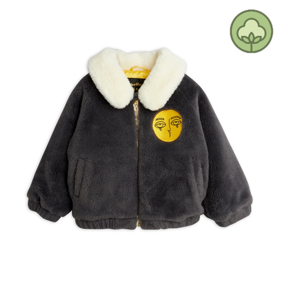 Mini Rodini Mini Rodini Faux Fur Aviator Jacket Jackets