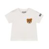 Moschino Moschino Baby Ivory Cotton Teddy Bear T-Shirt Shirts