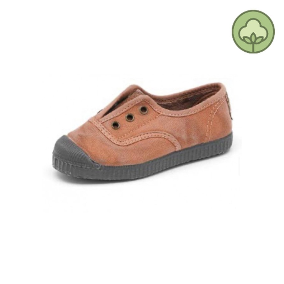 Cienta Cienta Kids Canvas Slip On Sneakers Cangrejo E Shoes