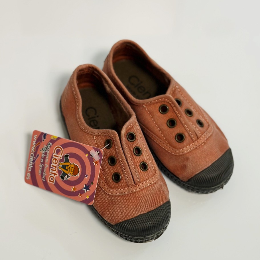 Cienta Cienta Kids Canvas Slip On Sneakers Cangrejo E Shoes