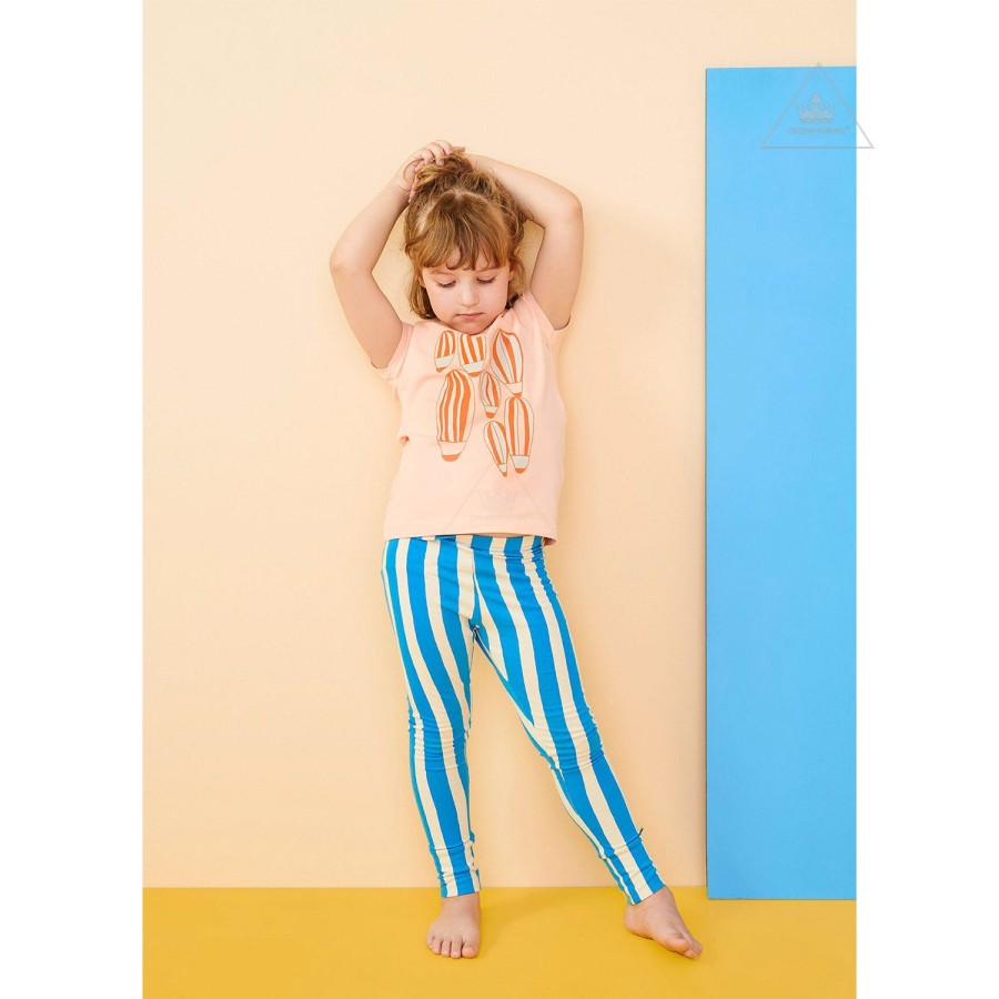 Papu Stories Papu Stories Organic Legging Blue Stripes Leggings