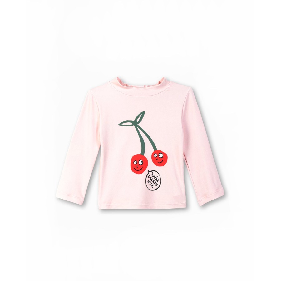 Stella McCarney Kids Stella Mccartney Kids Baby Girls Cherry Cute Swim Top Beach