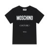 Moschino Moschino Kids Logo-Print Crew-Neck T-Shirt Shirt