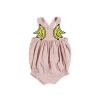 Stella McCarney Kids Stella Mccartney Kids Baby Girl Banana Patch Powder Pink Onesie Onesies