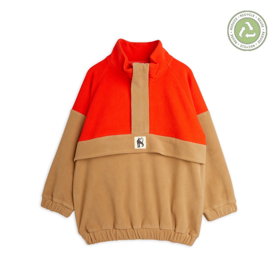 Mini Rodini Mini Rodini Fleece Zip Pullover Jackets