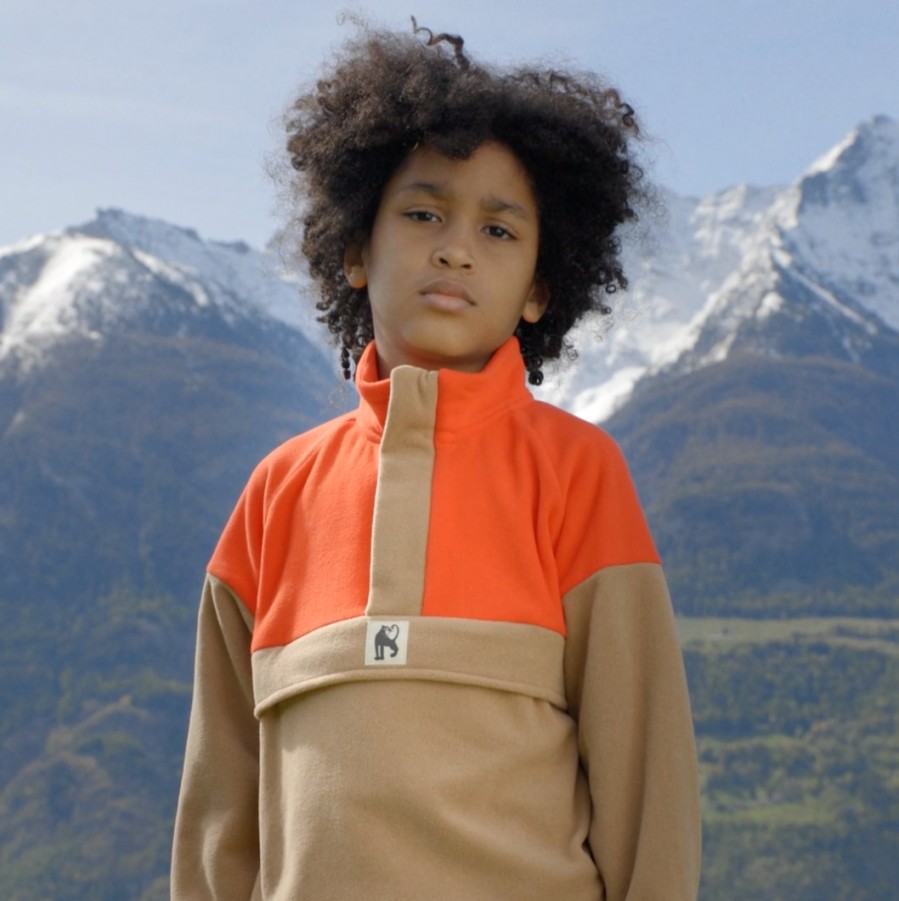 Mini Rodini Mini Rodini Fleece Zip Pullover Jackets