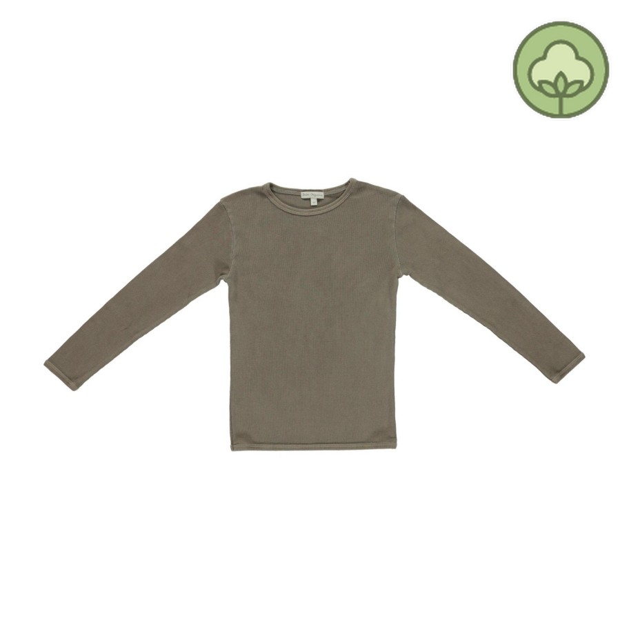 Bebe Organic Bebe Organic Gaia Top Lily Pat - Natural Dye Shirt