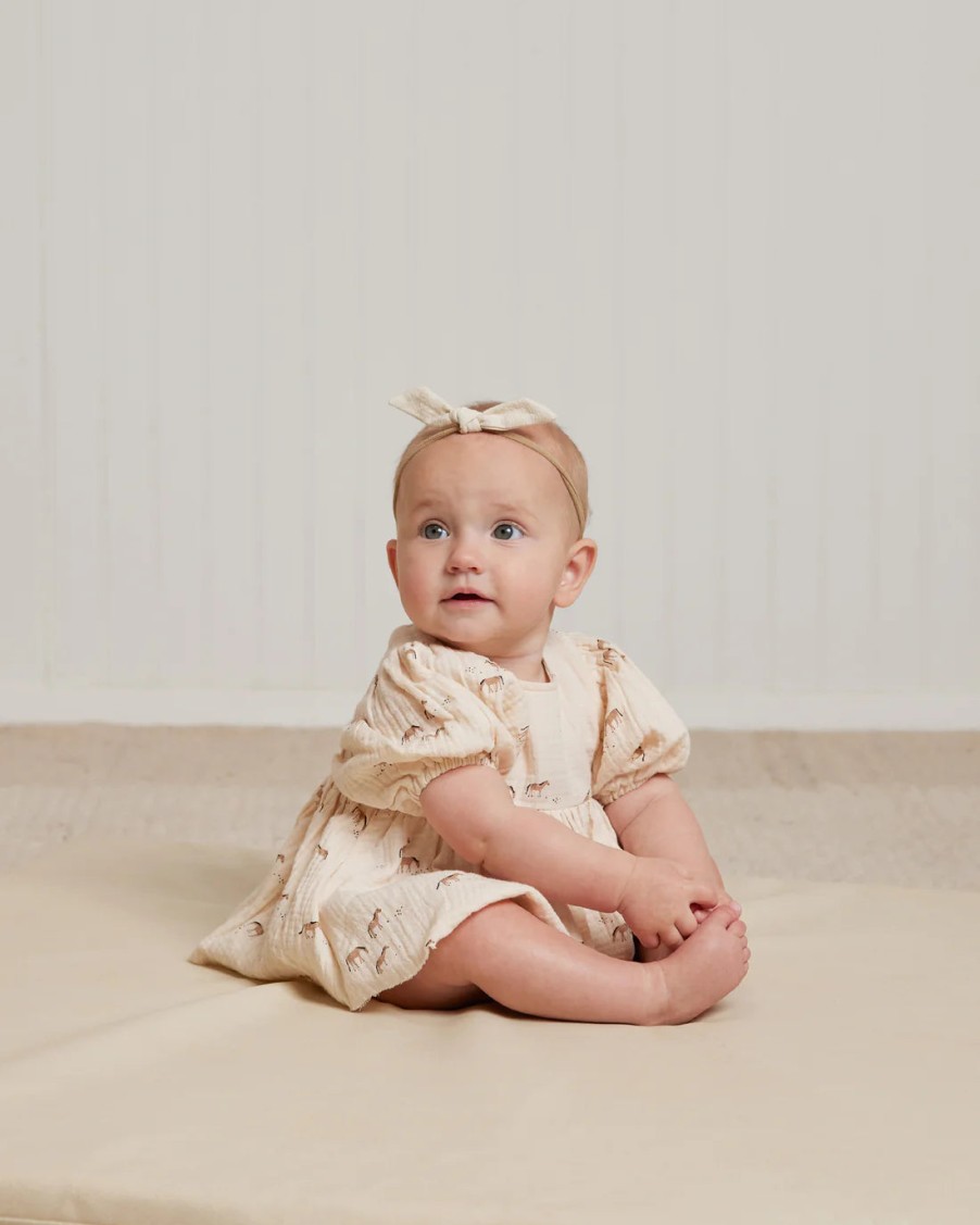 Quincy Mae Quincy Mae Little Knot Headband || Ivory Hats