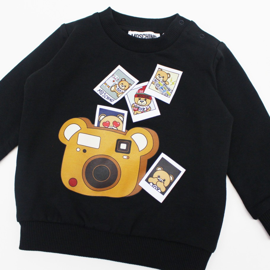 Moschino Moschino Baby Bear Camera Sweatshirt Sweatshirts