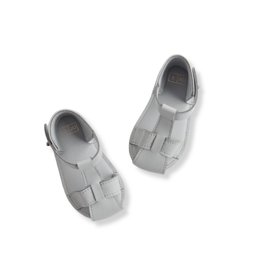 ili + charlie Ili + Charlie T-Strap Sandals Grey* Final Sale Shoes