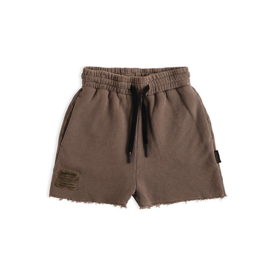 Nununu World Nununu World Original Sweatshorts Brown Shorts