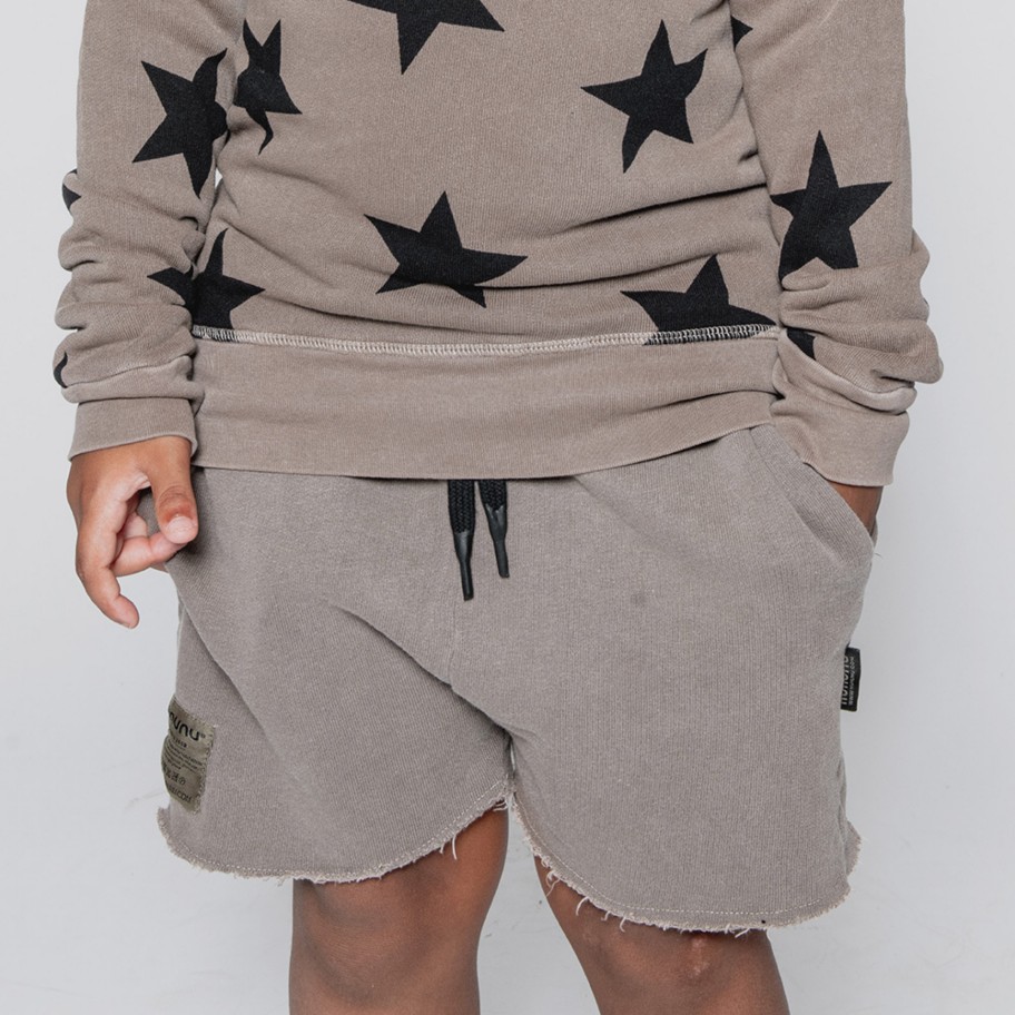 Nununu World Nununu World Original Sweatshorts Brown Shorts