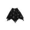 Nununu World Nununu World Voile Star Flowy Skirt Black Skirts