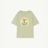 The Animals Observatory The Animals Observatory Soft Green Rooster Oversize T-Shirt Shirt