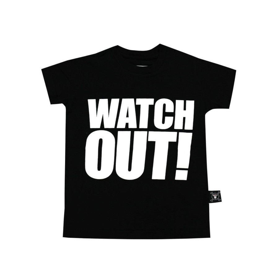 Nununu World Nununu World Watch Out T-Shirt Black Shirts