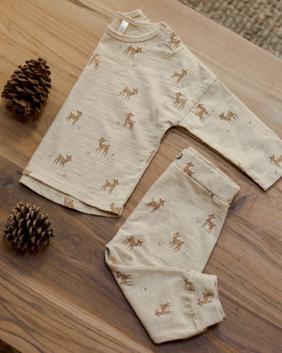 Rylee And Cru Rylee + Cru Slouch Pant || Deer Pants