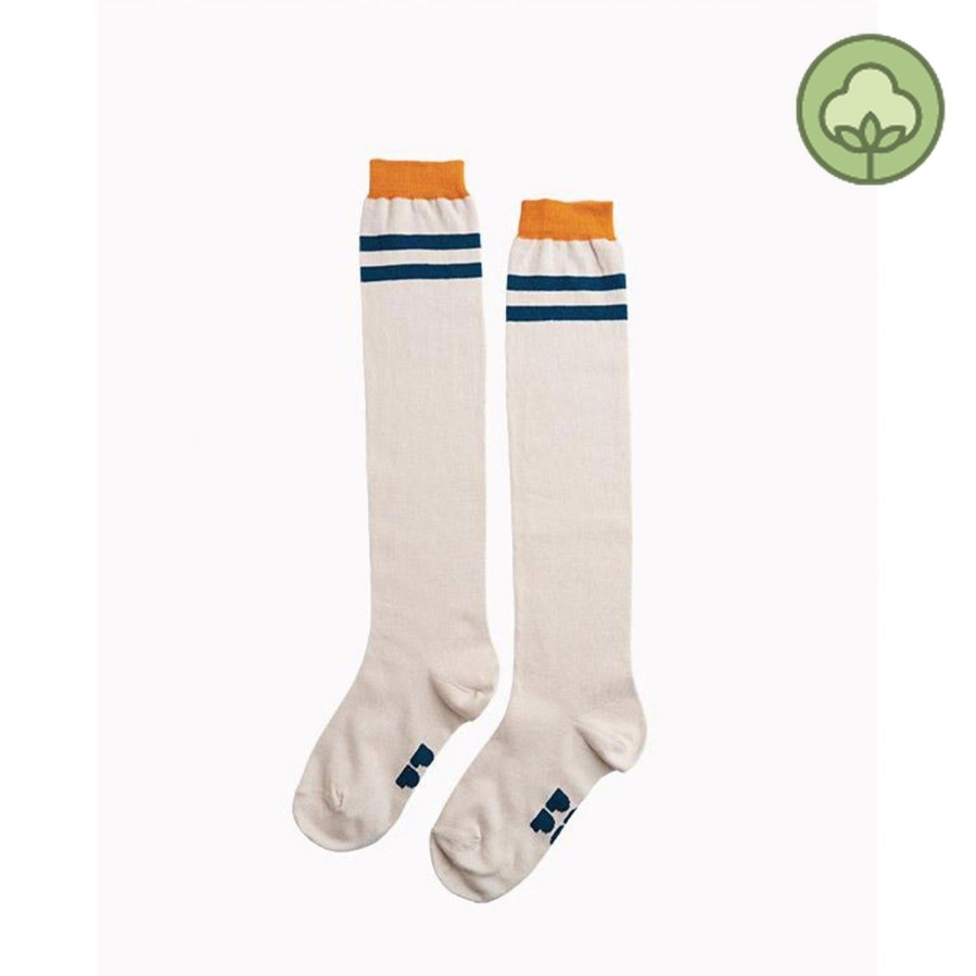 Papu Stories Papu Stories Organic Cotton Beige Knee Socks Socks