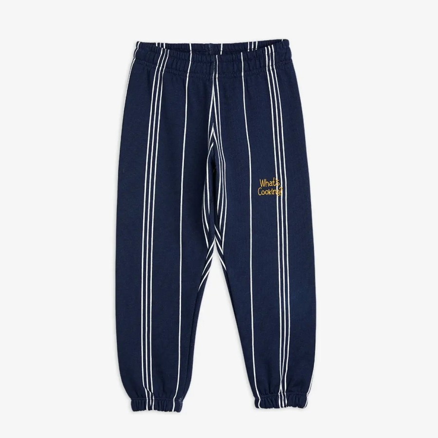 Mini Rodini Mini Rodini What'S Cooking Embroidered Sweatpants Pants