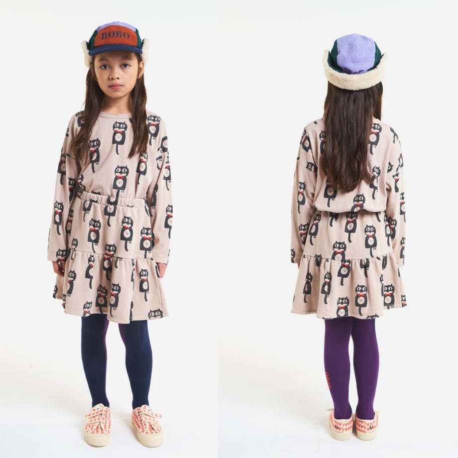 Bobo Choses Bobo Choses Cat O'Clock All Over Skirt Skirts