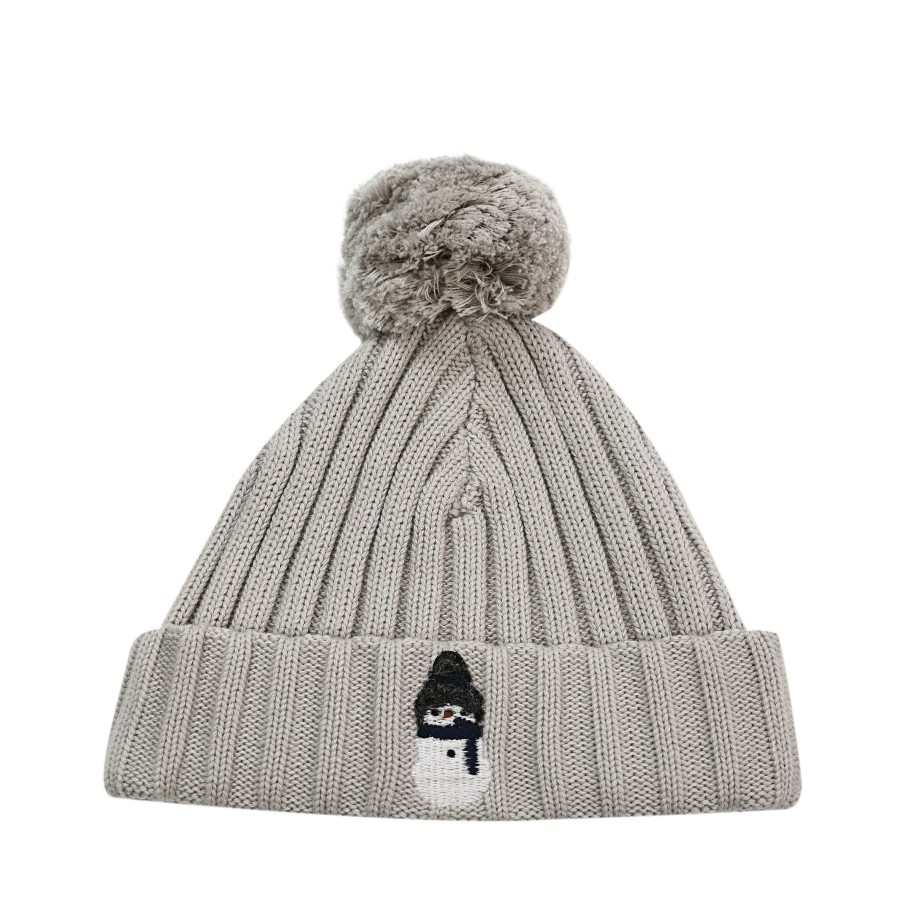 Donsje Donsje Gissa Hat | Snowman | Soft Grey Hats